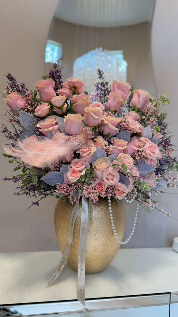 Pink Roses — view 1